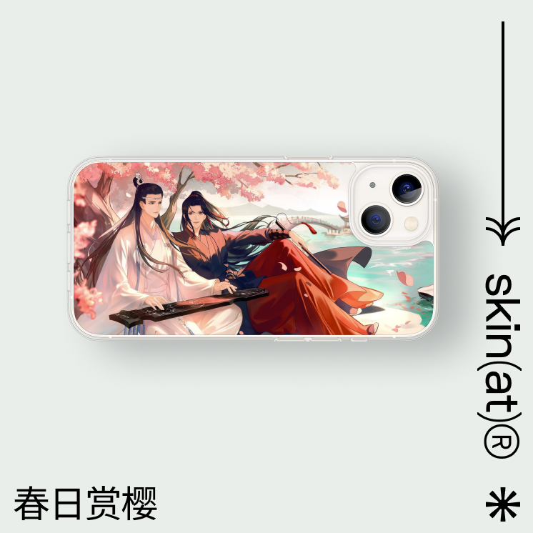 Skin(at)®)陳情令「耐衝撃」全面保護スマホケース(8種類 Skin(at)®)陳情令「耐衝撃」全面保護スマホケース(8種類