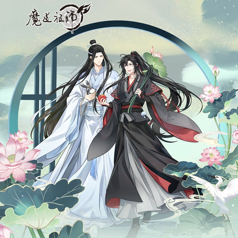 KAZE)魔道祖師「蓮塢清華」自撮り扇子・アクリル色紙・缶バッジ KAZE)魔道祖師「蓮塢清華」自撮り扇子・アクリル色紙・缶バッジ