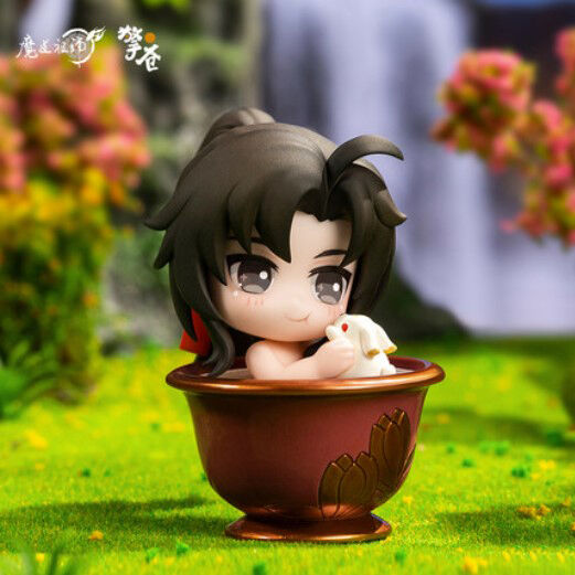 即購入ok 魔道祖師 陳情令 夏日沐浴 Q版 藍忘機 魏無羨 お風呂 フィギュア 擎蒼）魔道祖師「夏日沐歌」お風呂フィギュア（8種類） | 中国