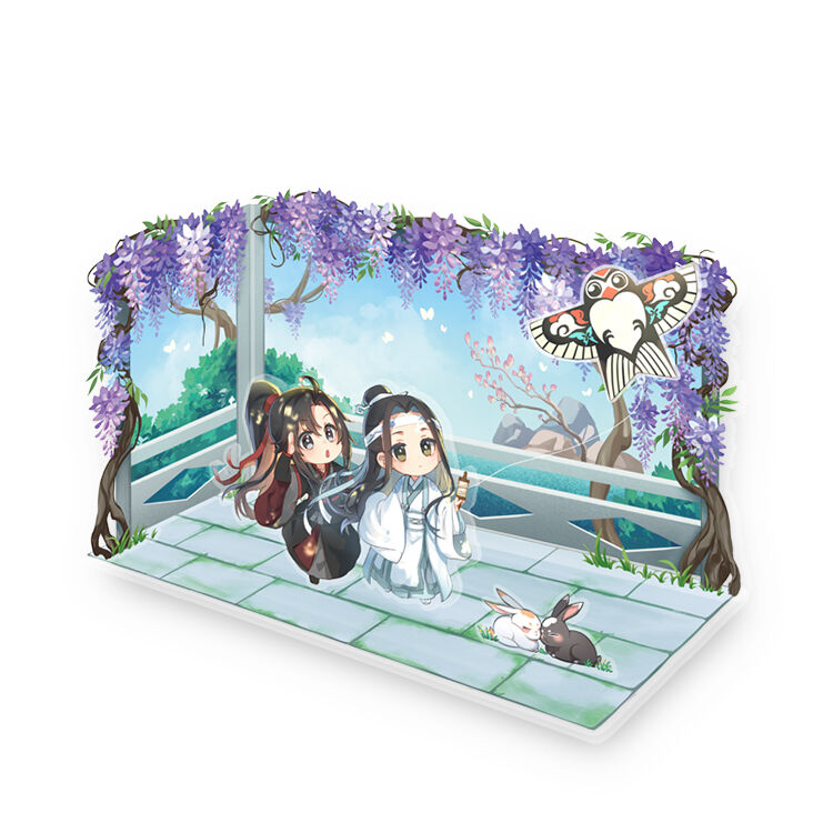 南漫社）魔道祖師「紙鳶逐風」アクリルスタンド（たこが動ける