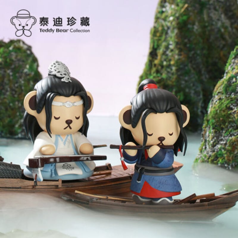 陳情令　「陳情三周年限定」知音・フィギュア　2体セット テディベア）陳情令「陳情三周年限定」知音・フィギュア（2種類