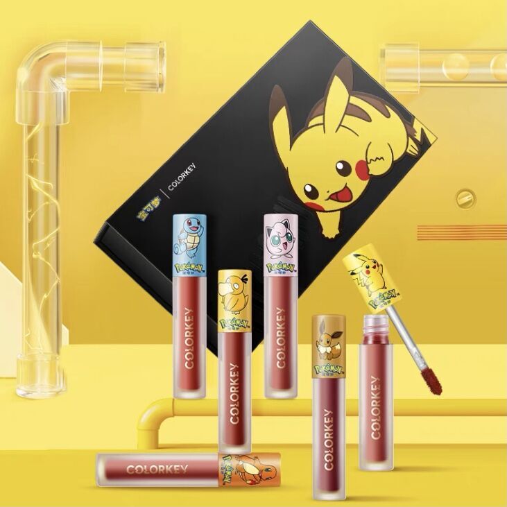 Colorkey×ポケモン電撃リップグロスセット（6本入） | 中国