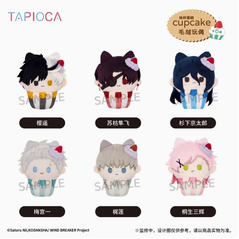 予約販売25年1月上旬発売予定】【WIND BREAKER × TAPIOCA