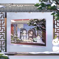 陳情令「陳情三周年限定」静室組立道具（約44×32×20cm、ライト