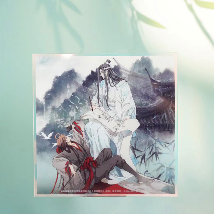 KAZE）魔道祖師「竹影浮白」アクリル色紙 | 中国コスメ・雑貨直送