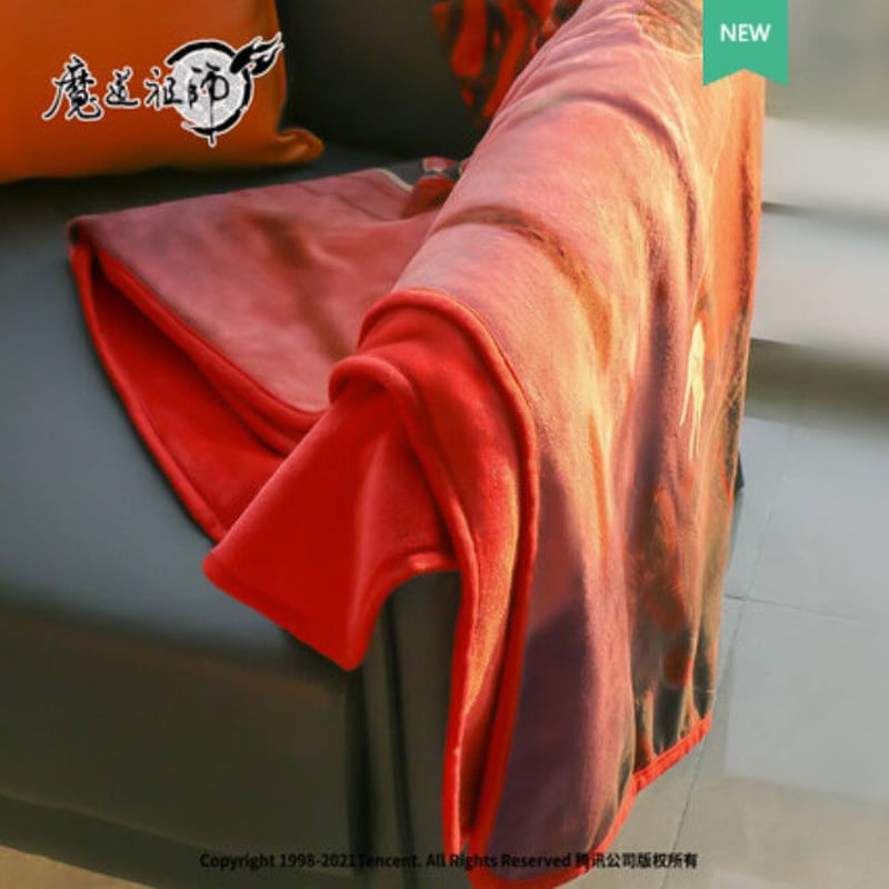 南漫社）魔道祖師「忘羨紅衣二人」ブランケット | 中国コスメ・雑貨直送