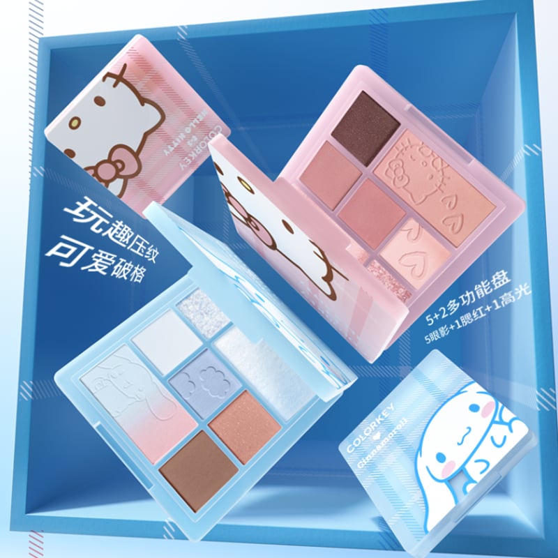 Colorkey×サンリオマルチパレット（チーク&アイシャドウ