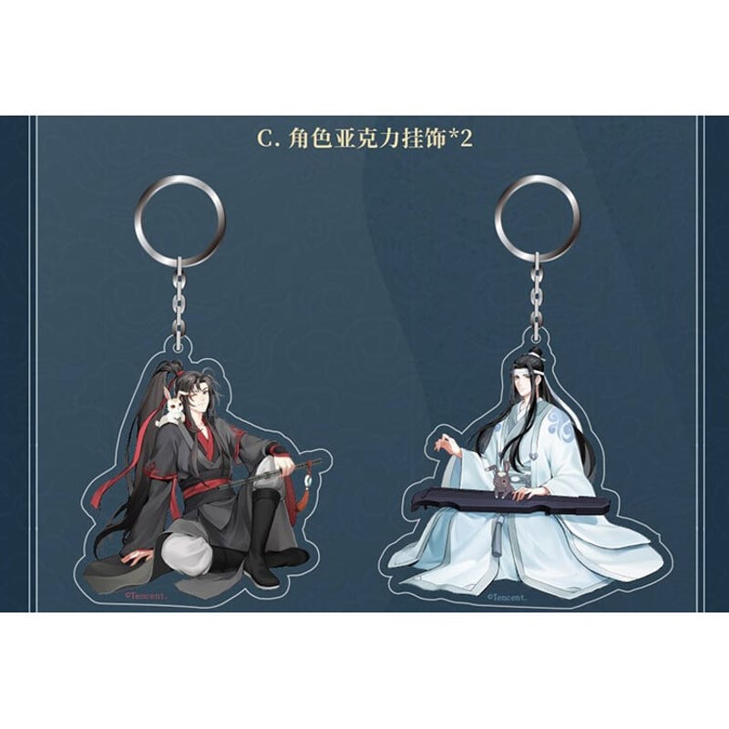 KAZE）魔道祖師・「雲閣雅韻」忘羨二人フィギュアセット（特典6点付き 