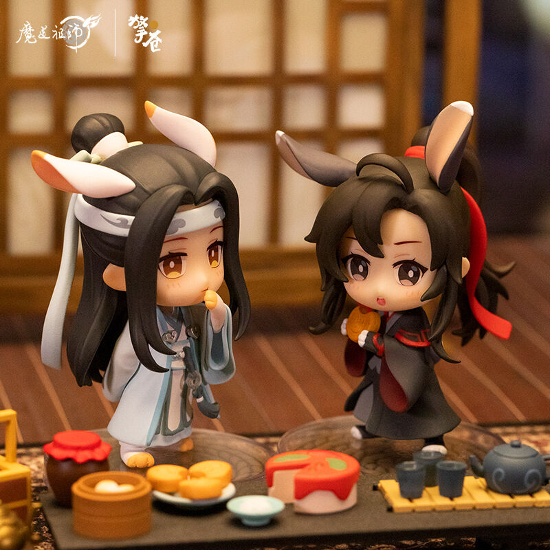 魔道祖師 月餅 中秋 フィギュア 特典付き Amazon.co.jp: 魔道祖師 フィギュア 中秋節 月餅 うさぎ 魏無羨