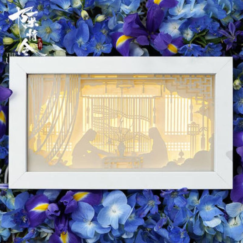 陳情令・「静室雪夜」彫刻ミニライト | 中国コスメ・雑貨直送