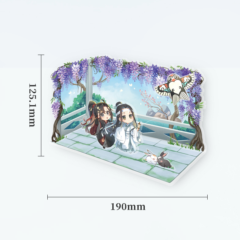 南漫社）魔道祖師「紙鳶逐風」アクリルスタンド（たこが動ける