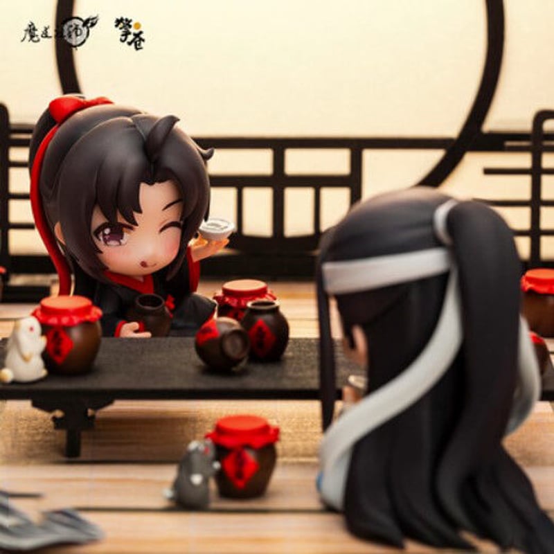 魔道祖師　新春　フィギュア 特典】アニメ「魔道祖師」 魏無羨＆藍忘機セット 豪華版 吟雪賦