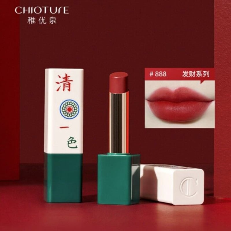 CHIOTURE・マットリップスティック（888富貴ツバキ） | 中国コスメ