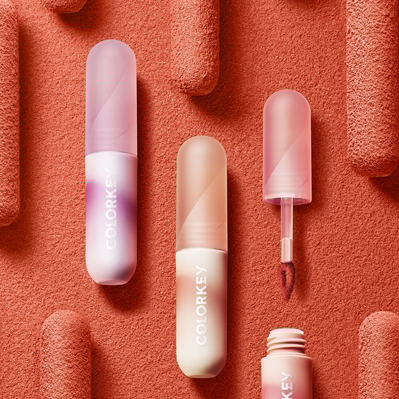 Colorkey「小彩弾」唇泥ベルベットリップグロス（マット系4色） | 中国