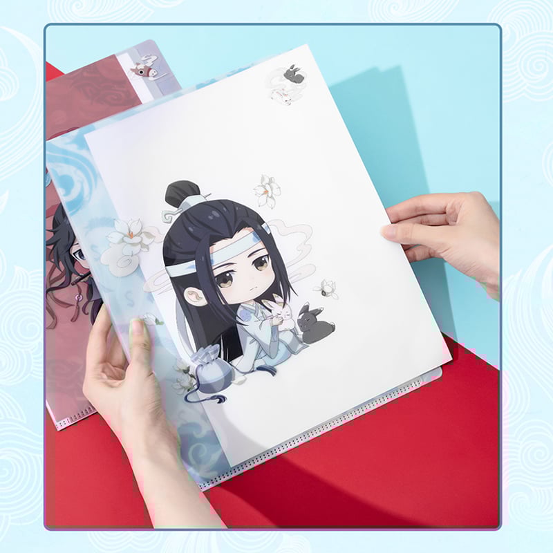 MINISO)魔道祖師5重A4クリアファイル(約31×22cm) | 中国 MINISO)魔道祖師5重A4クリアファイル(約31×22cm) | 中国