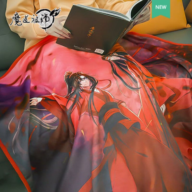 南漫社）魔道祖師「忘羨紅衣二人」ブランケット | 中国コスメ・雑貨直送