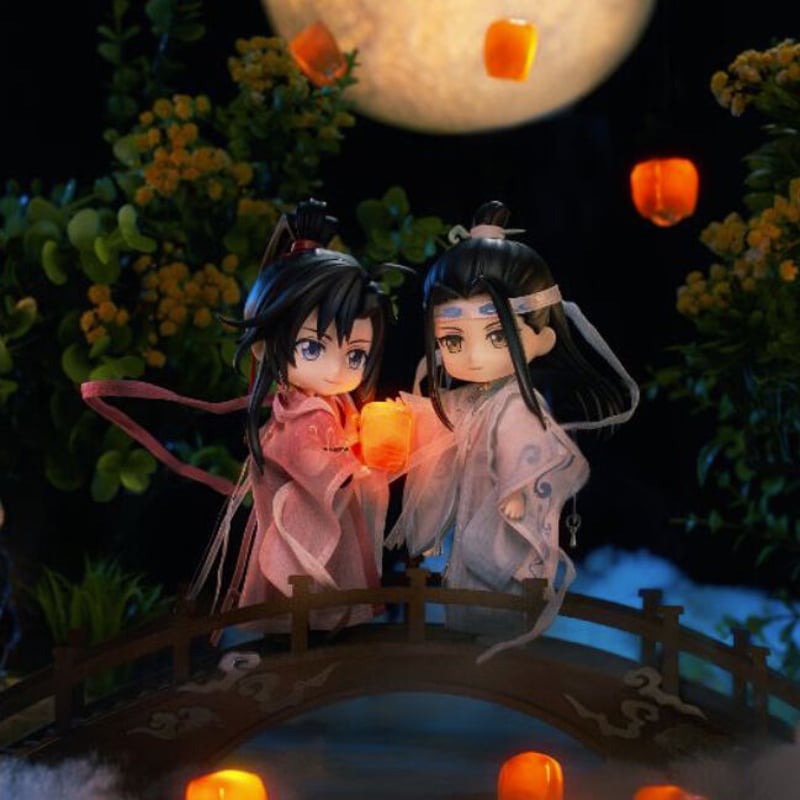 GOOD SMILE）魔道祖師「中秋Ver.」藍忘機着せ替えフィギュア（兎子灯 