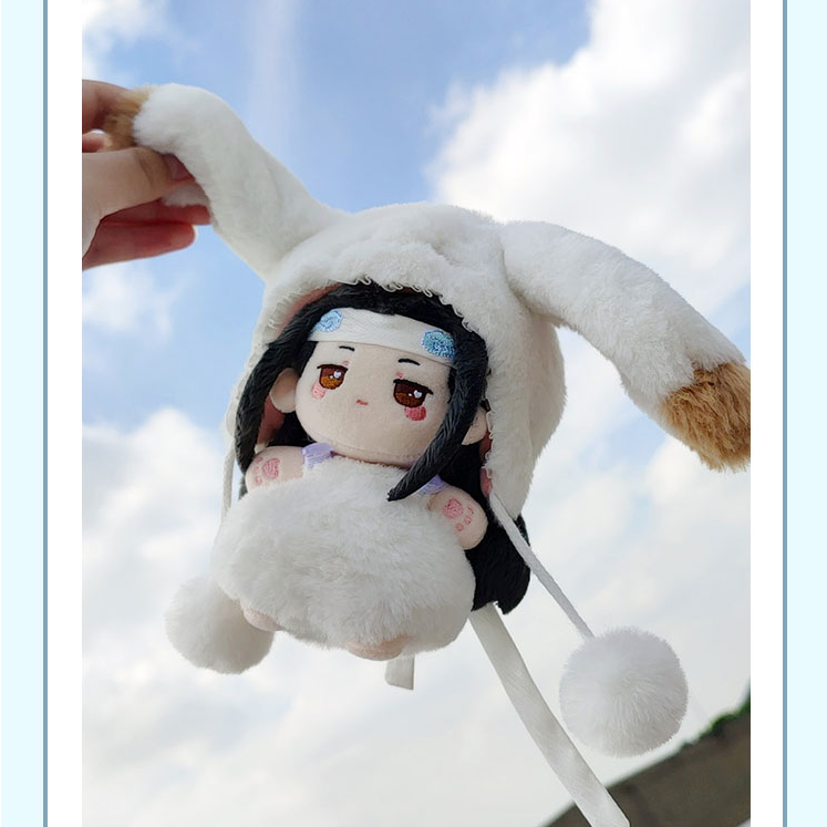 魔道祖師 KAZE公式 奶呼呼シリーズ 忘羨 5cmぬいぐるみ 魏嬰、藍湛セット 予約販売7月中旬発売】（KAZE）魔道祖師「乳呼呼・海星体
