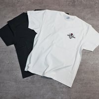 BraidzRecords「カチガラス（カササギ）」7.1oz T-SHIRTS／BLACK、WHITE ※受注生産
