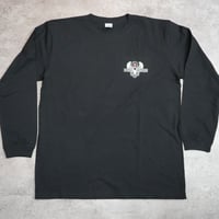 BraidzRecords「カチガラス（カササギ）」5.6oz Long sleeve T-SHIRTS ※受注生産