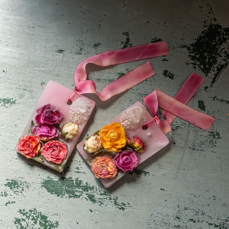 オーダー】アロマワックスバーローズの香り