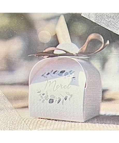 紙製ボックス5個セット/Merci