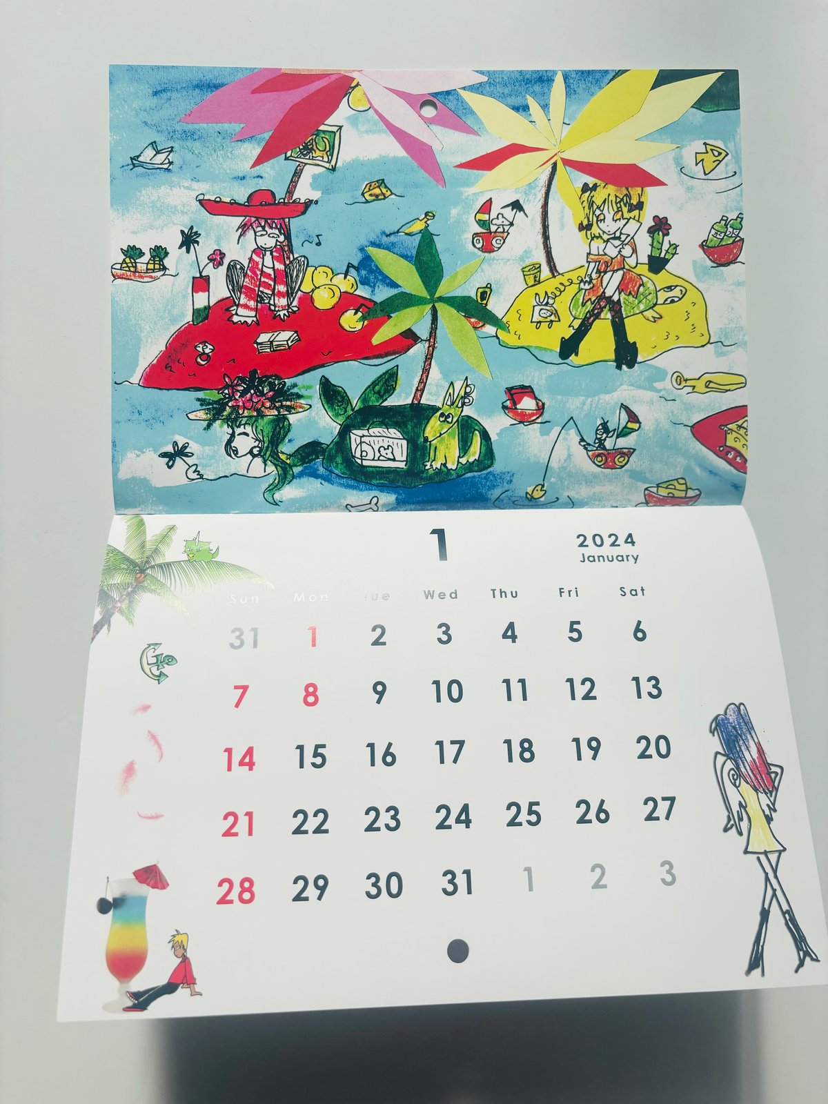 2024 calendar（送料込み） | REIJI FUKITSU SHOP