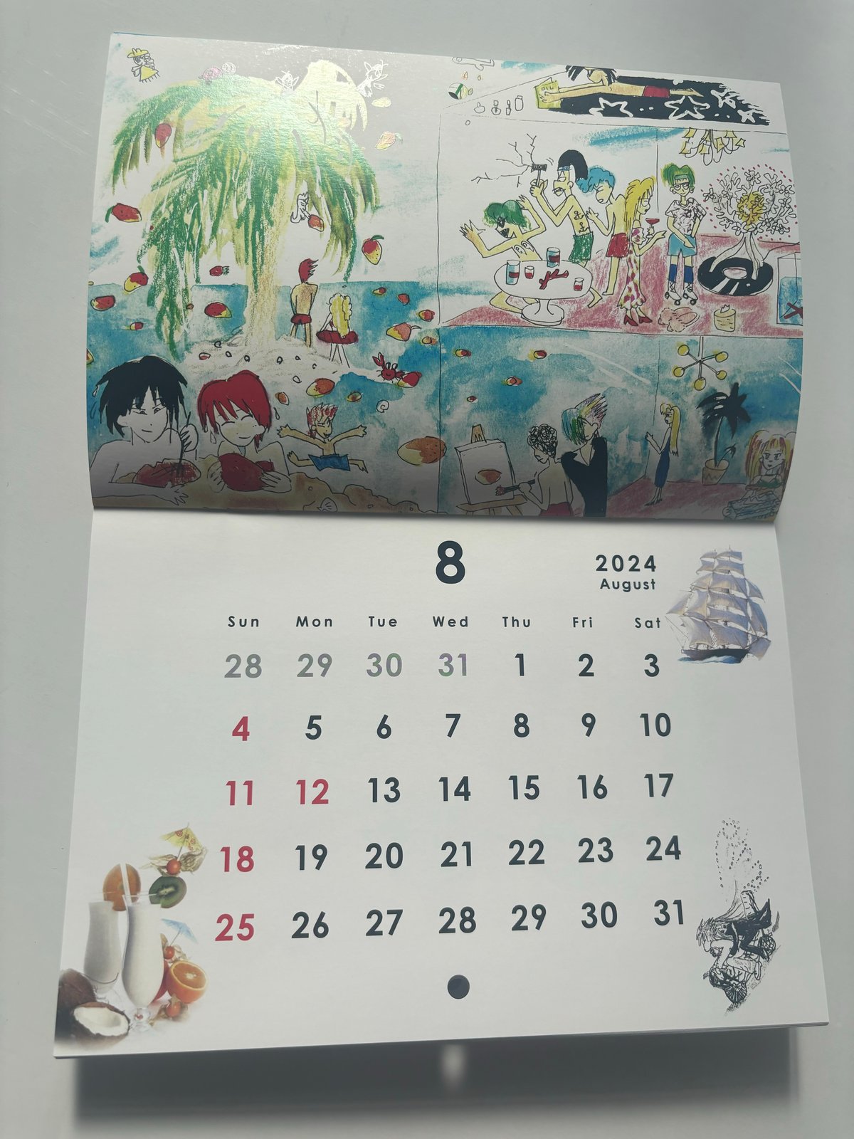 2024 calendar（送料込み） | REIJI FUKITSU SHOP