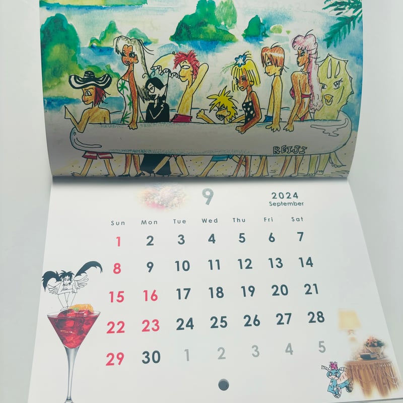 2024 calendar（送料込み） | REIJI FUKITSU SHOP