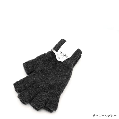 decka Fingerless Gloves Alpaca 手袋