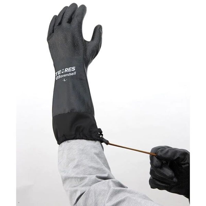 TEMRES 05overshell テムレス ブラック 防水オーバーシェルグローブ
