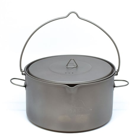 TOAKS TITANIUM POT WITH BAIL HANDLE トークス チタニウムポットベイルハンドル
