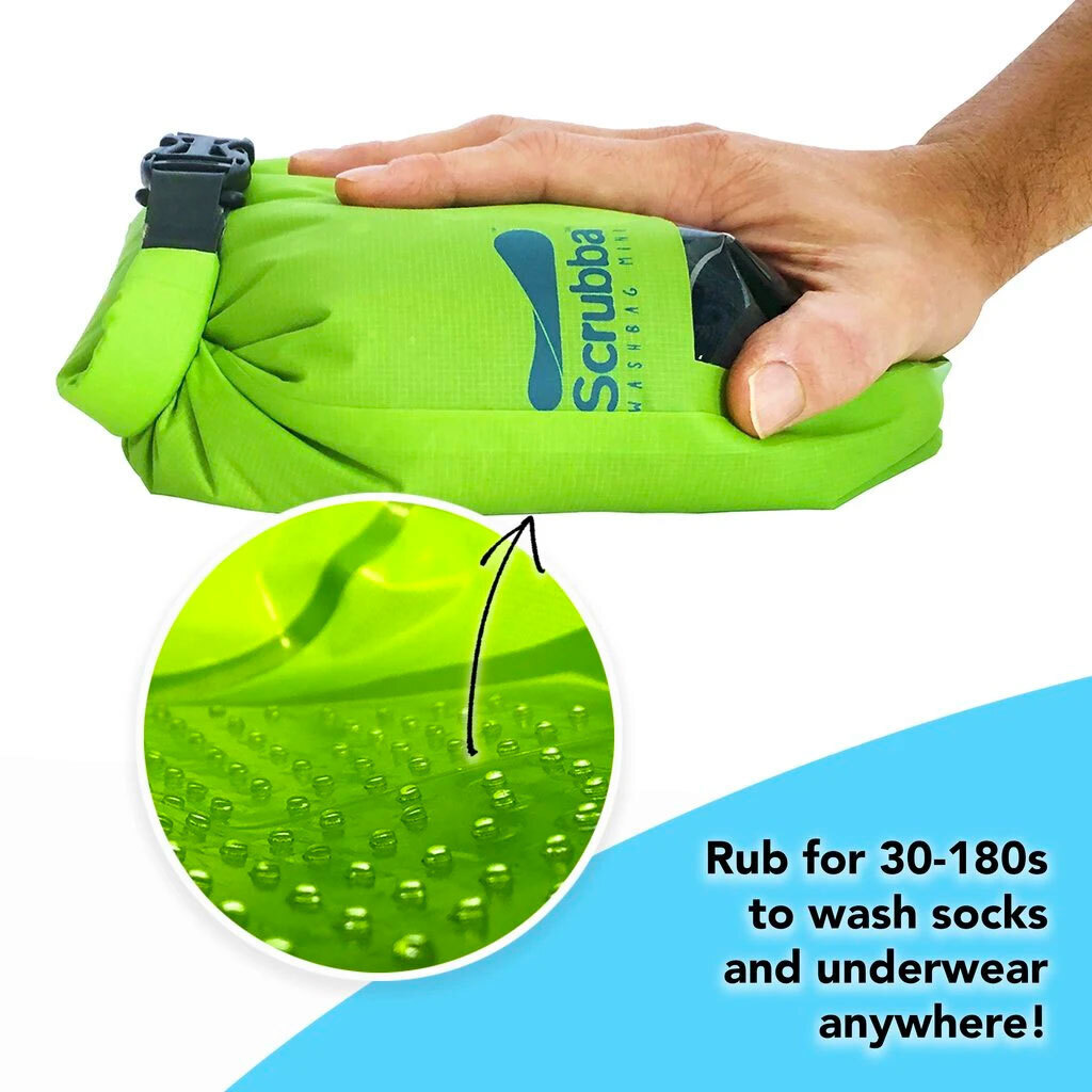 Scrubba Washbagスクラバウォッシュ バック Scrubba Wash & Dry Kit スクラバウォッシュ ドライキット