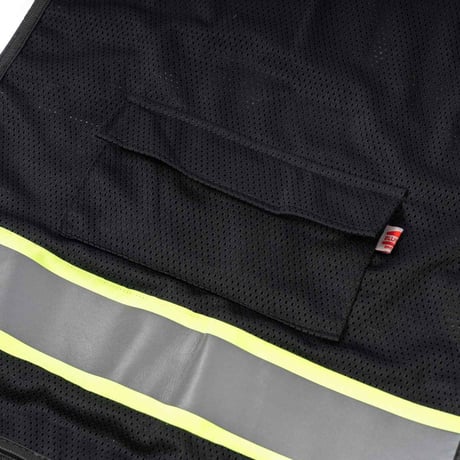 BLUE LUG｜kangaroo safety vest (black)