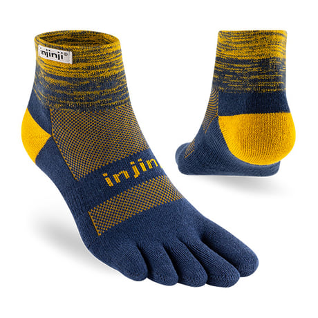 injinji Trail MW Mini-Crew｜インジンジ トレイルミッドウェイトミニクルー（ムーンリット）5本指ソックス