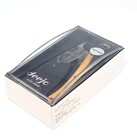 deejo tattoos 37g trout-juniper Black DJ-1105（折りたたみナイフ）