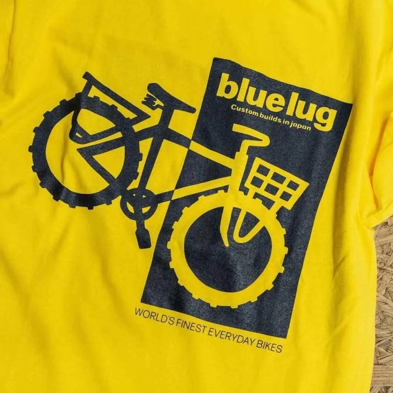 BLUE LUG｜ブルーラグ everyday bike t-shirt (yellow) |