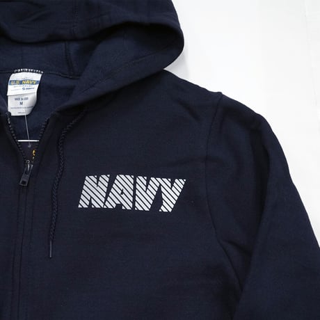U.S. NAVY フルジップパーカー SOFFE MADE IN USA
