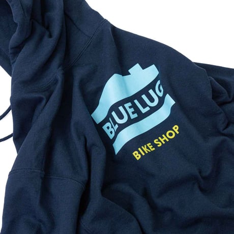 BLUE LUG｜house logo hoodie (navy)