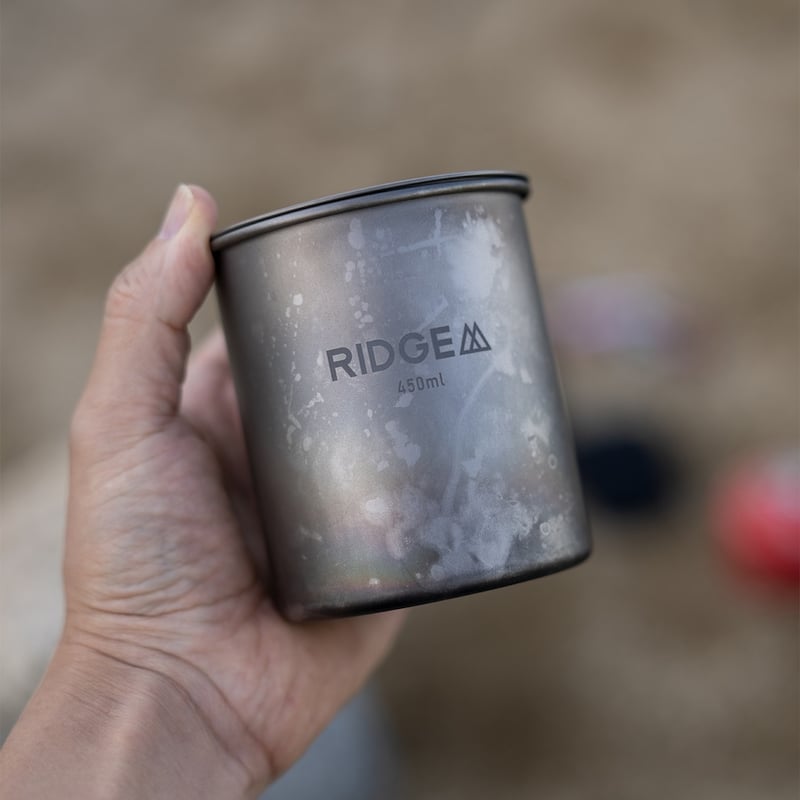 RIDGE MOUNTAIN GEAR｜リッジマウンテンギア Titanium Mug 450