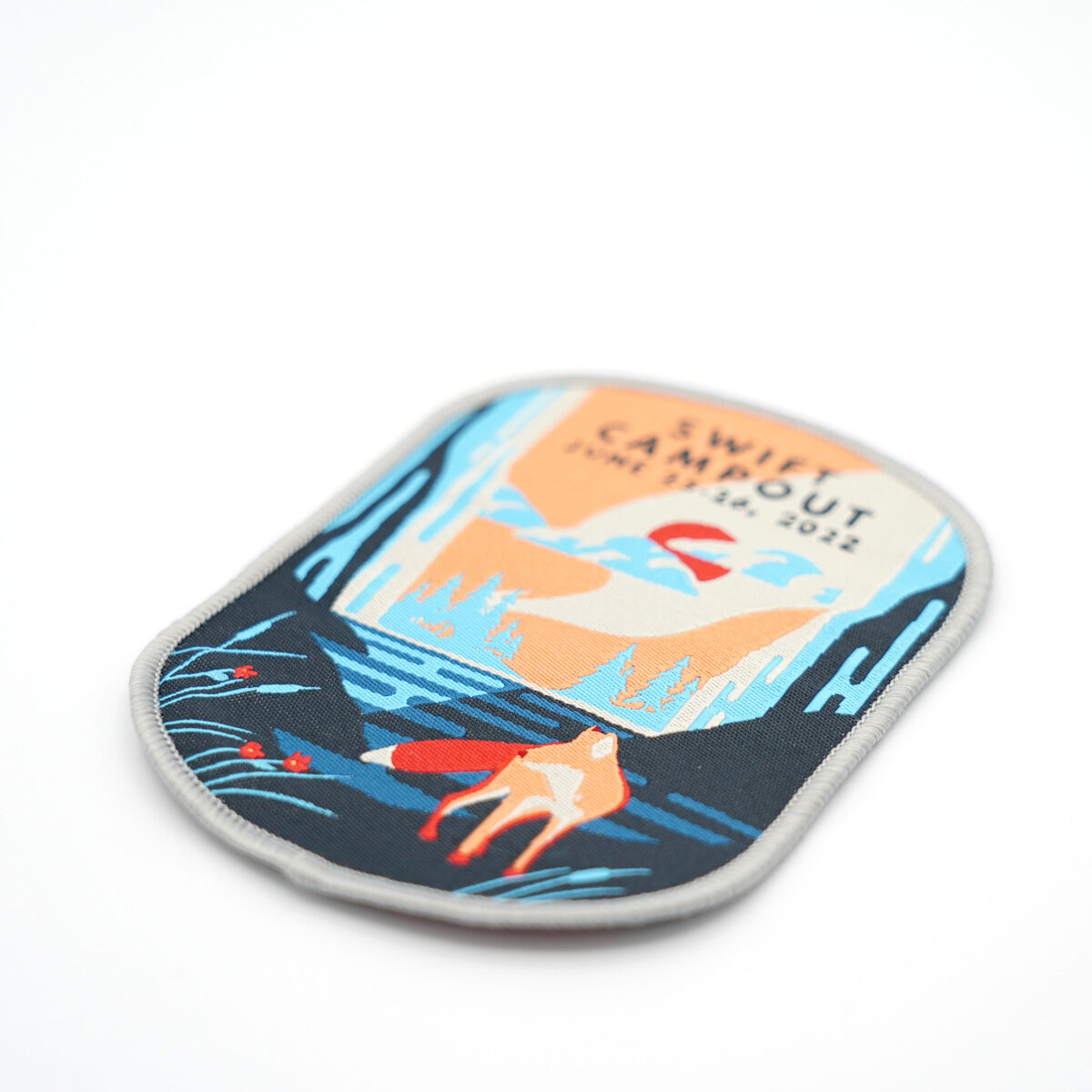 新品未使用品 SWIFT INDUSTRIES campout Limited SWIFT CAMPOUT 2022 PATCH SWIFT INDUSTRIES | our
