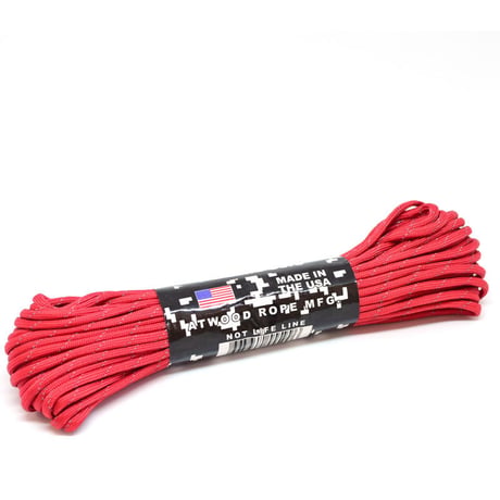 Atwood Rope MFG（アトウッドロープ）パラコード リフレクティブ 15m
