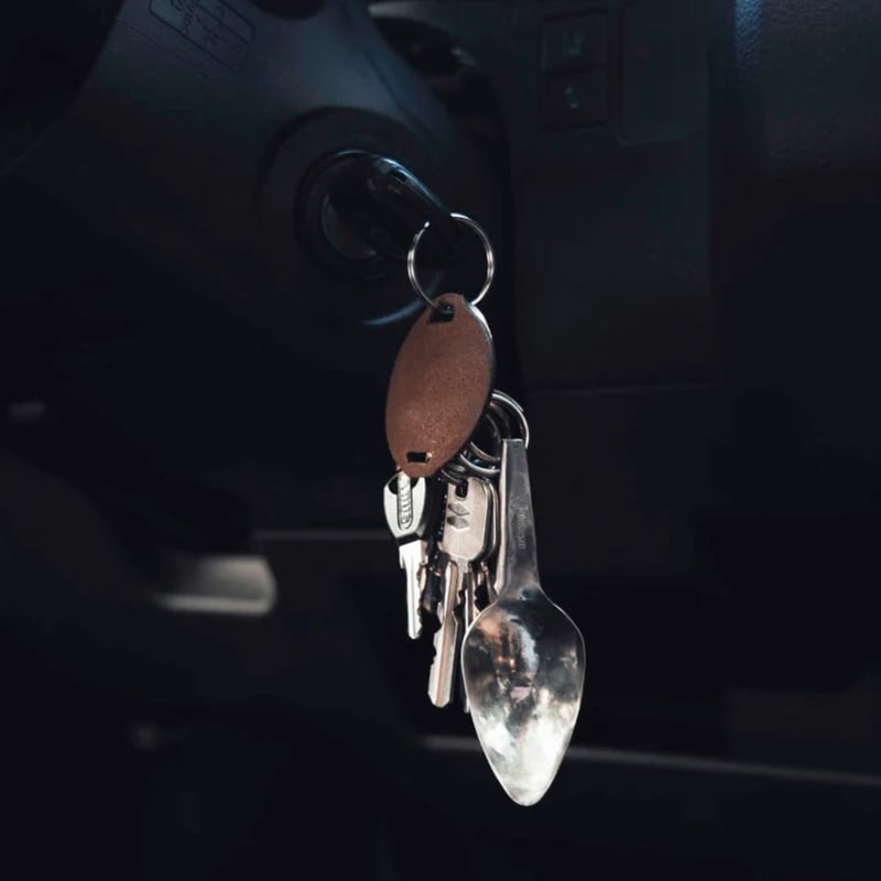 TAKIBISM｜タキビズム IRON LEAF SPOON アイアンリーフスプーン | ou