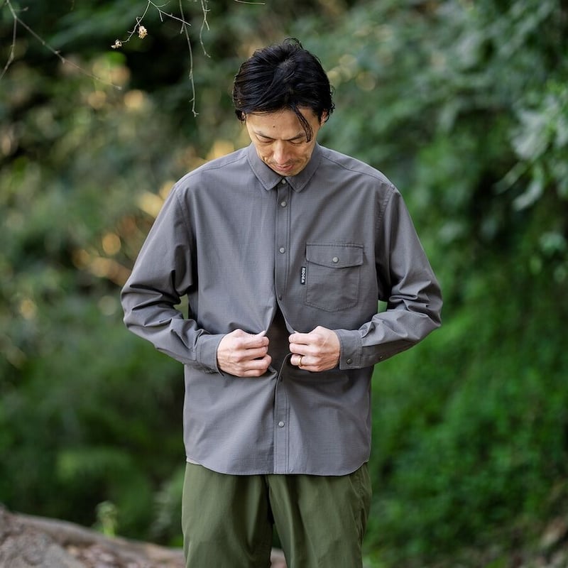 RIDGE MOUNTAIN GEAR Basic Long Sleeve Shirt|リッジ RIDGE MOUNTAIN GEAR Basic Long Sleeve Shirt|リッジ