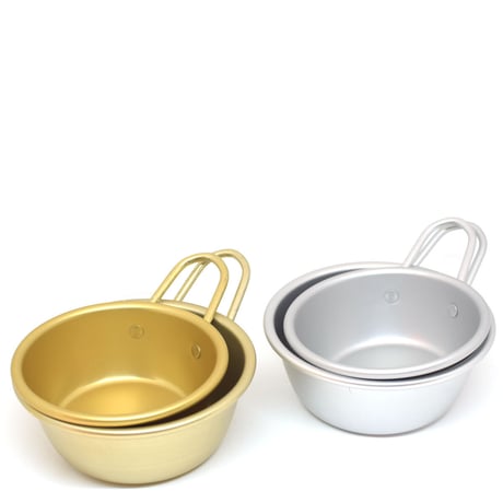松野屋 アルマイト手付マッコリコップ 13cm