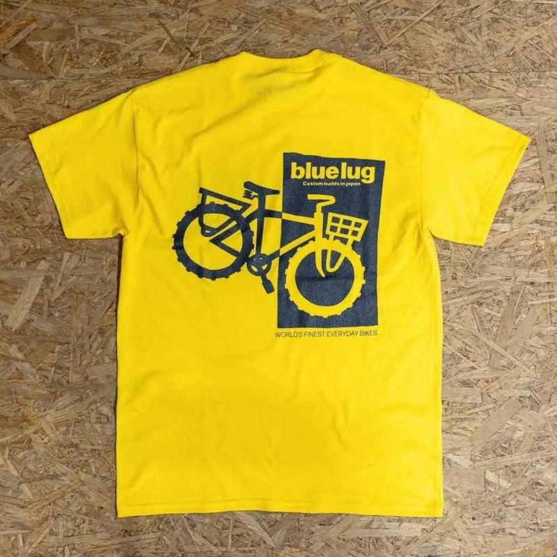 BLUE LUG｜ブルーラグ everyday bike t-shirt (yellow) |