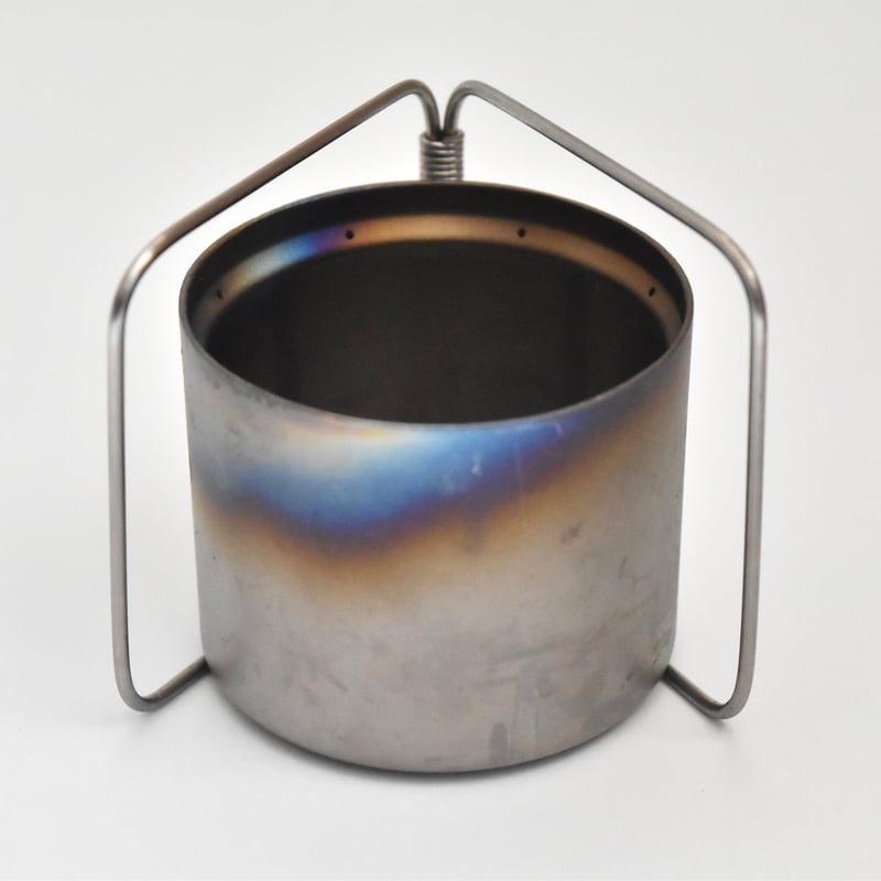 T's stove チタン五徳とTi五徳　2種類セット チタン五徳TG-2P （2ピース 6.5cm × 6.5cm） アルコールストーブ