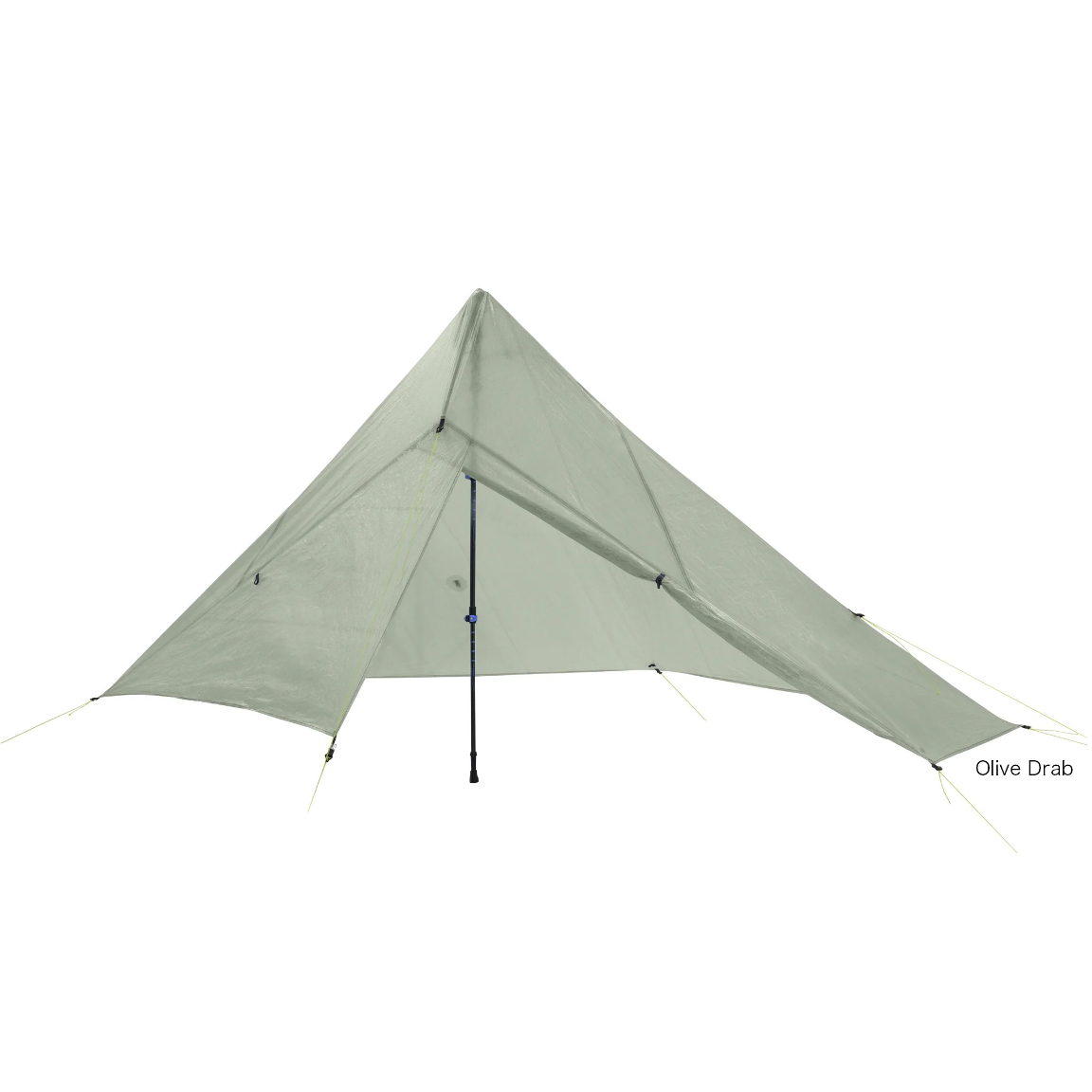 【Used】Zpacks ヘキサミッドポケットタープ Hexamid Pocket Tarp w/ Doors - 1P UL Backpacking Shelter