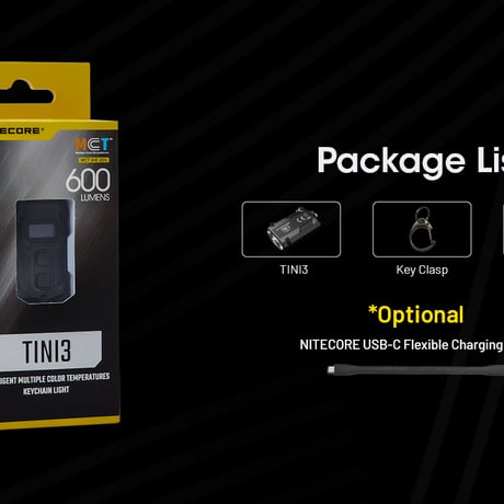NITECORE｜ナイトコア TINI3
