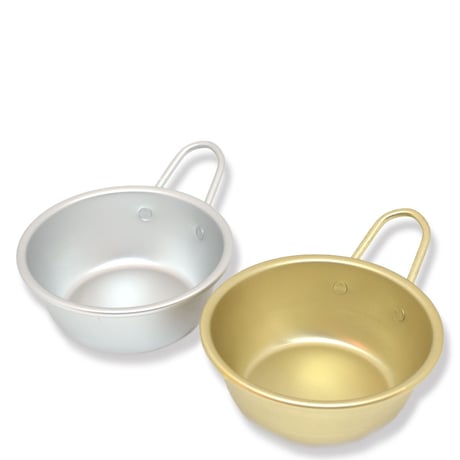 松野屋 アルマイト手付マッコリコップ 13cm